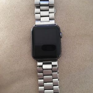 Series 1 Apple Watch 42 mm with metal band
